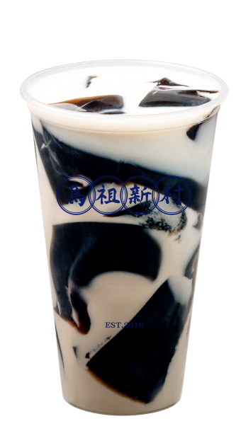 brown sugar fresh milk w/ grass jelly