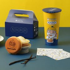 beard papa's x 馬祖新村 聯名冰車輪餅